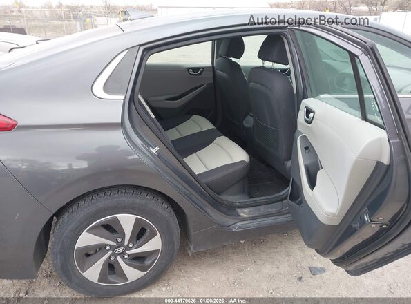 KMHC75LC5JU067033 2018 HYUNDAI IONIQ HYBRID Серый Вид наклейки с VIN-кодом