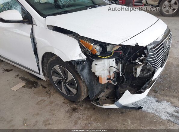KMHC75LC5KU109492 2019 HYUNDAI IONIQ HYBRID Белый Вид спереди