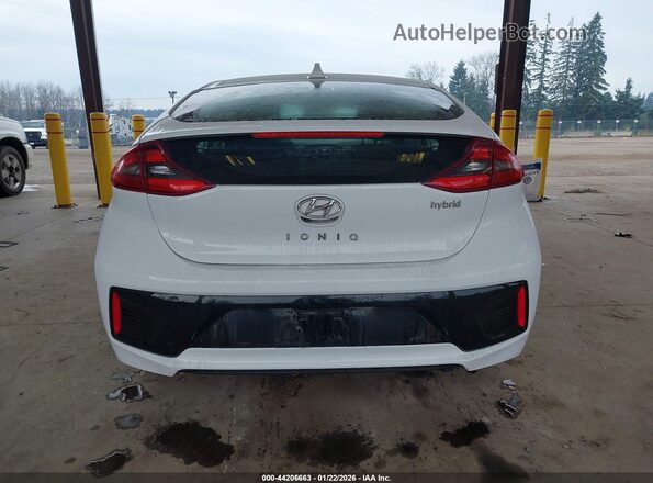 KMHC75LC5KU109492 2019 HYUNDAI IONIQ HYBRID Белый 