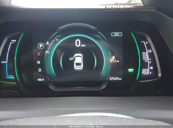 KMHC75LC6NU269076 2022 HYUNDAI IONIQ HYBRID Черный Вид задних сидений