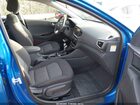 2017 Hyundai Ioniq Hybrid Sel Синий vin: KMHC75LC8HU028771