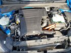 2017 Hyundai Ioniq Hybrid Sel Синий vin: KMHC75LC8HU028771