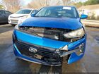 2017 Hyundai Ioniq Hybrid Sel Синий vin: KMHC75LC8HU028771