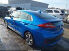 2017 Hyundai Ioniq Hybrid Sel Синий vin: KMHC75LC8HU028771