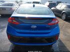2017 Hyundai Ioniq Hybrid Sel Синий vin: KMHC75LC8HU028771