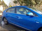 2017 Hyundai Ioniq Hybrid Sel Синий vin: KMHC75LC8HU028771