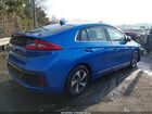 2017 Hyundai Ioniq Hybrid Sel Синий vin: KMHC75LC8HU028771