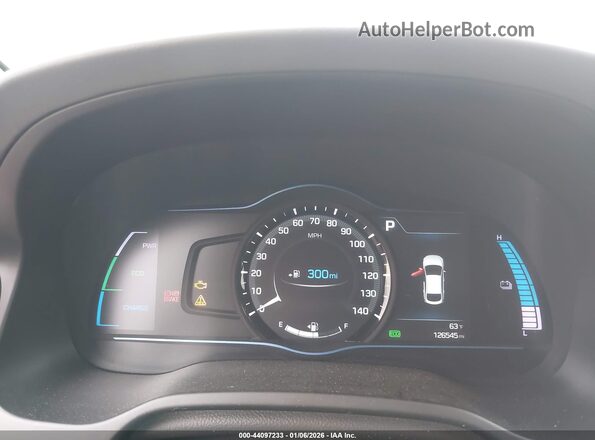 KMHC75LD1KU162800 2019 HYUNDAI IONIQ PLUG-IN HYBRID Белый Вид задних сидений