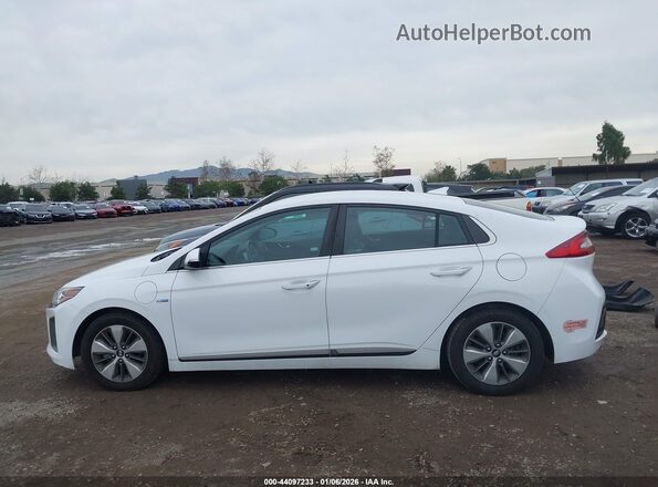 KMHC75LD1KU162800 2019 HYUNDAI IONIQ PLUG-IN HYBRID Белый Панорамный вид салона 360°