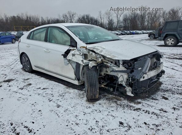 KMHC75LD4MU246550 2021 HYUNDAI IONIQ White Передня права чверть