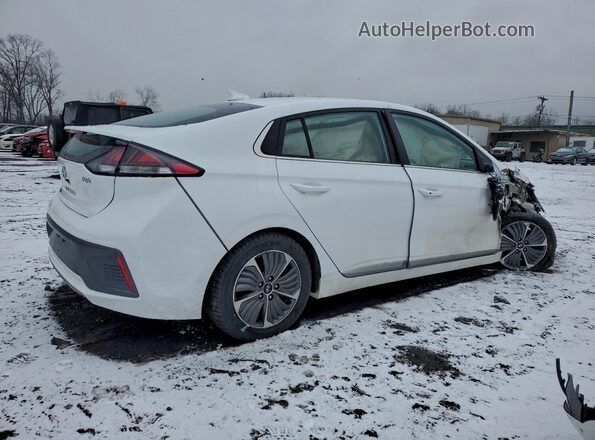 KMHC75LD4MU246550 2021 HYUNDAI IONIQ White Задня права чверть