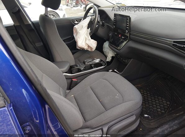 KMHC75LJ1LU060856 2020 HYUNDAI IONIQ ELECTRIC Синий Вид салона спереди