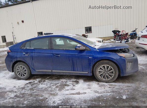 KMHC75LJ1LU060856 2020 HYUNDAI IONIQ ELECTRIC Синий Вид задней части салона