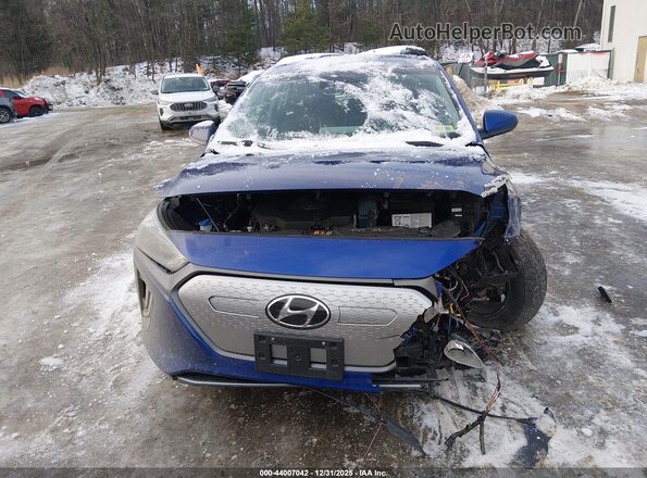 KMHC75LJ1LU060856 2020 HYUNDAI IONIQ ELECTRIC Синий Вид щитка приборов