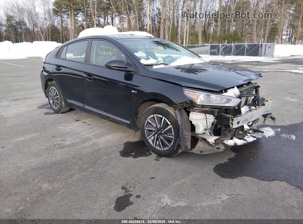 KMHC75LJ4LU074122 2020 HYUNDAI IONIQ ELECTRIC Black Przód prawy