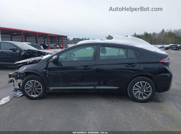 KMHC75LJ4LU074122 2020 HYUNDAI IONIQ ELECTRIC Black Widok wnętrza 360 stopni