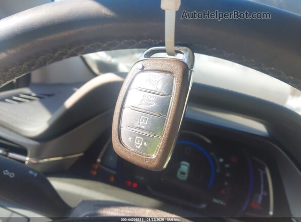 KMHC75LJ4LU074122 2020 HYUNDAI IONIQ ELECTRIC Black Widok deski rozdzielczej