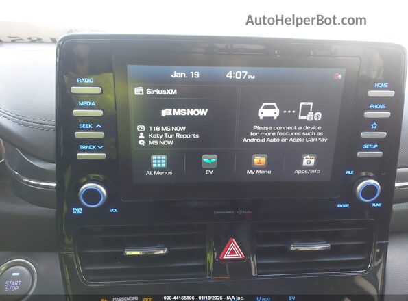 KMHC75LJ8LU063592 2020 HYUNDAI IONIQ ELECTRIC Серый 