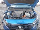 2017 Hyundai Ioniq Hybrid Limited Blue vin: KMHC85LC3HU029713