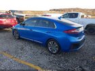 2017 Hyundai Ioniq Hybrid Limited Blue vin: KMHC85LC3HU029713
