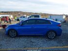 2017 Hyundai Ioniq Hybrid Limited Blue vin: KMHC85LC3HU029713