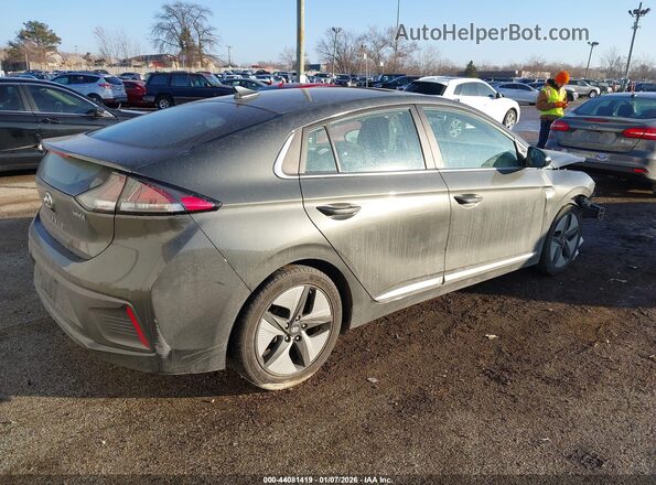 KMHC85LC3NU273664 2022 HYUNDAI IONIQ HYBRID Gray Tył prawy