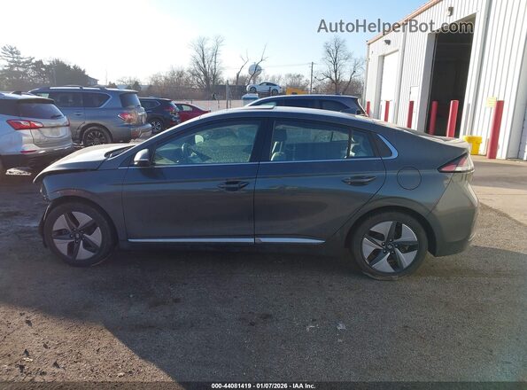 KMHC85LC3NU273664 2022 HYUNDAI IONIQ HYBRID Gray Widok wnętrza 360 stopni