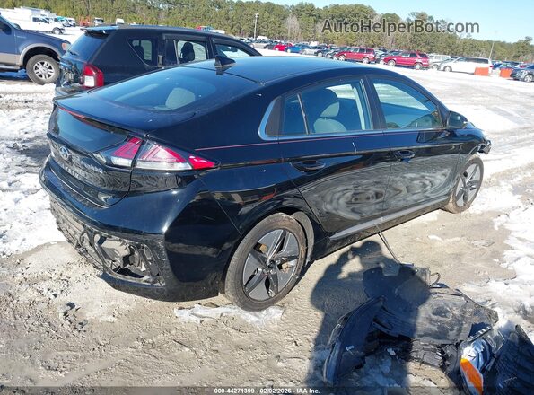 KMHC85LC4NU269638 2022 HYUNDAI IONIQ HYBRID Black Tył prawy