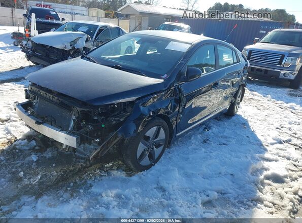 KMHC85LC4NU269638 2022 HYUNDAI IONIQ HYBRID Black Przód lewy
