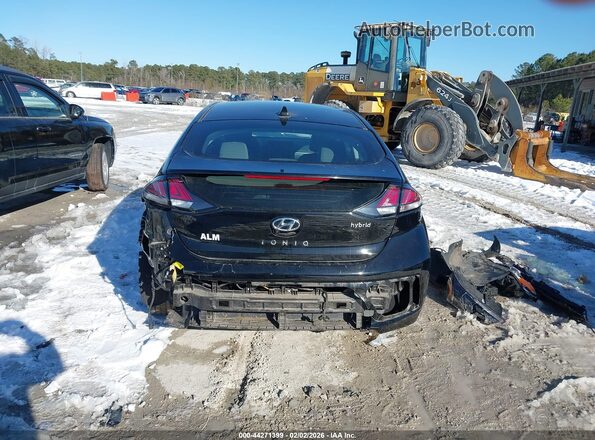 KMHC85LC4NU269638 2022 HYUNDAI IONIQ HYBRID Black 