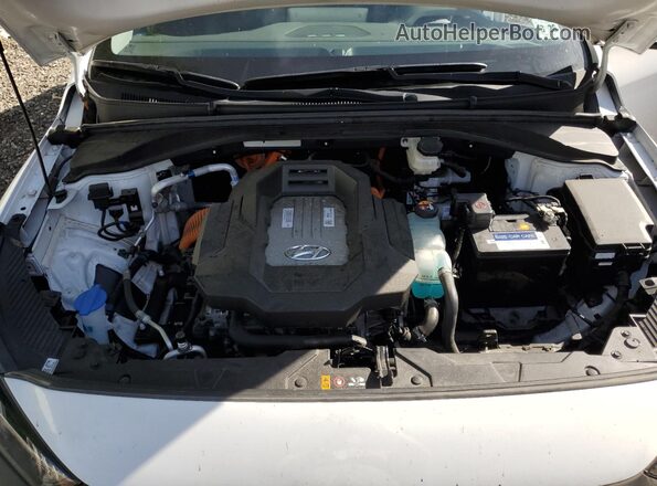 KMHC85LJ1MU077073 2021 HYUNDAI IONIQ Белый Вид подкапотного пространства