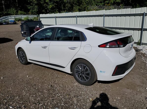 KMHC85LJ1MU077073 2021 HYUNDAI IONIQ Белый Задняя левая четверть