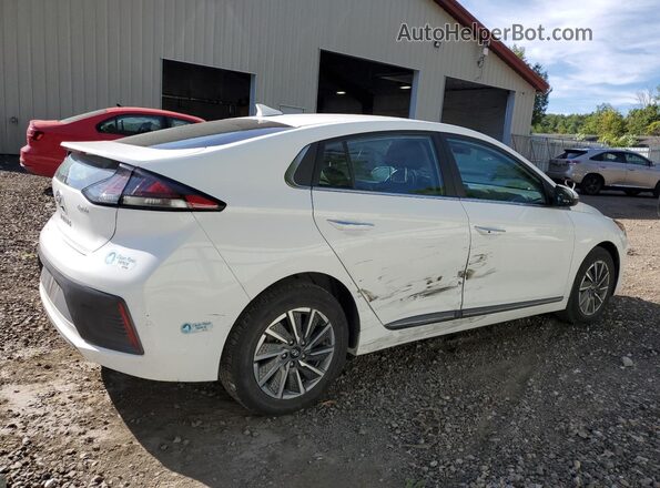 KMHC85LJ1MU077073 2021 HYUNDAI IONIQ Белый Задняя правая четверть