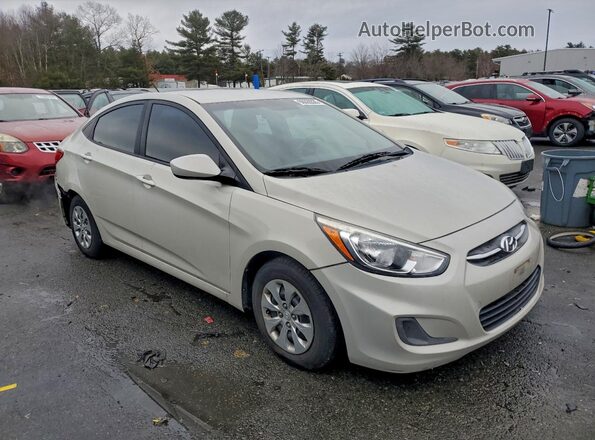 KMHCT4AE0GU048683 2016 HYUNDAI ACCENT White წინა მარჯვენა