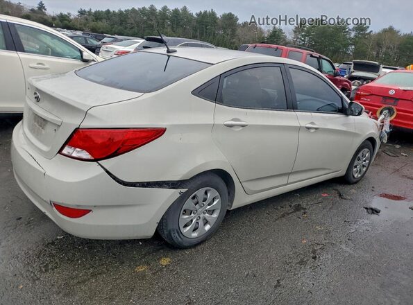 KMHCT4AE0GU048683 2016 HYUNDAI ACCENT White უკანა მარჯვენა