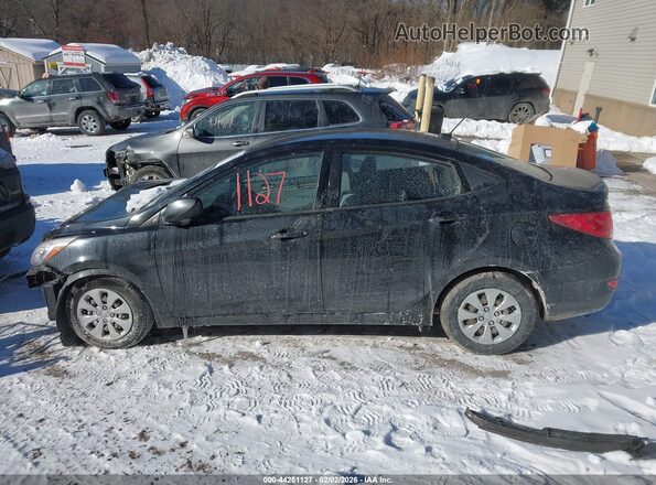KMHCT4AE1HU289895 2017 HYUNDAI ACCENT Черный Панорамный вид салона 360°