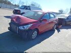 2017 Hyundai Accent Se Красный vin: KMHCT4AE1HU365017