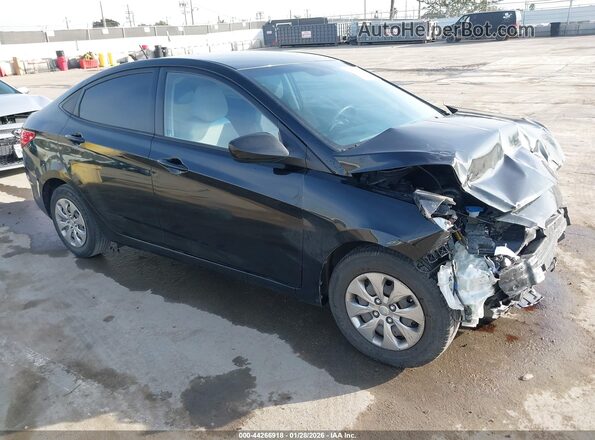 KMHCT4AE1HU374638 2017 HYUNDAI ACCENT Black Delantero derecho