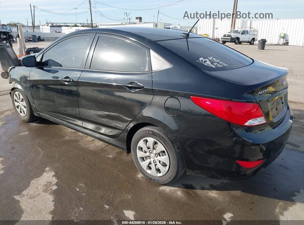 KMHCT4AE1HU374638 2017 HYUNDAI ACCENT Black Trasero izquierdo
