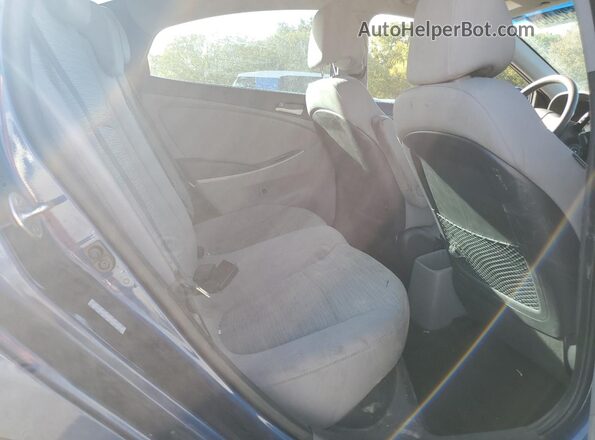 KMHCT4AE5GU107565 2016 HYUNDAI ACCENT Синий Вид задних сидений