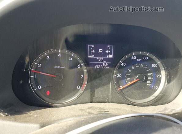 KMHCT4AE5GU107565 2016 HYUNDAI ACCENT Синий Вид щитка приборов