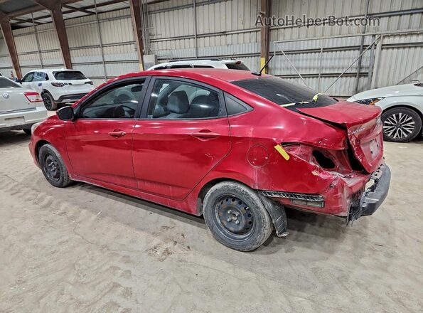 KMHCT4AE5GU134264 2016 HYUNDAI ACCENT Красный Задняя левая четверть