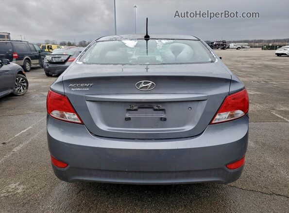 KMHCT4AE7HU269683 2017 HYUNDAI ACCENT Серый Вид сзади