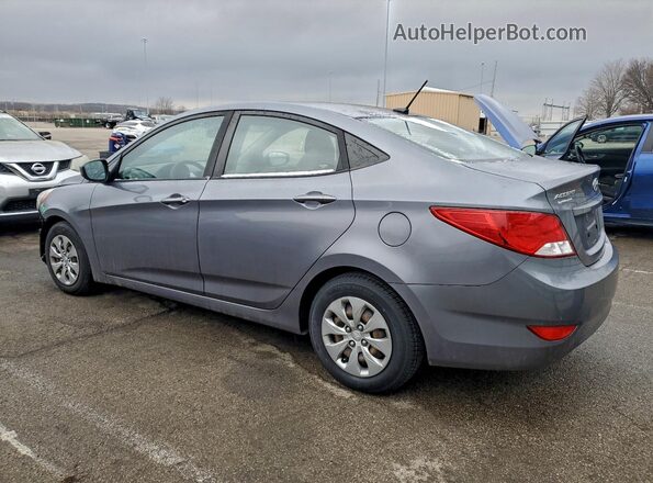 KMHCT4AE7HU269683 2017 HYUNDAI ACCENT Серый Задняя левая четверть
