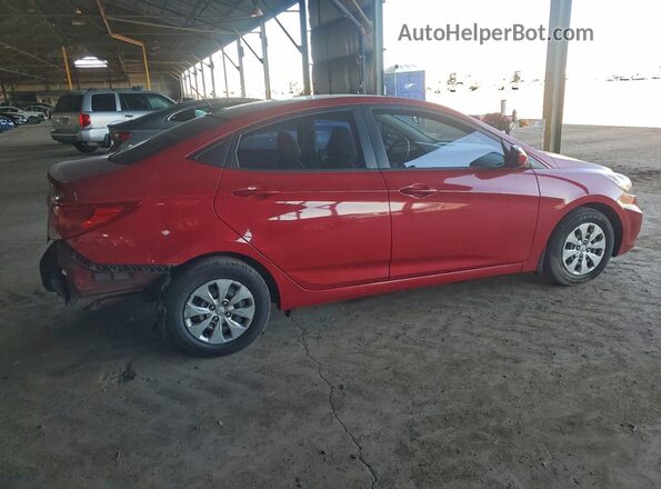 KMHCT4AE9GU085702 2016 HYUNDAI ACCENT Red Հետևի աջ