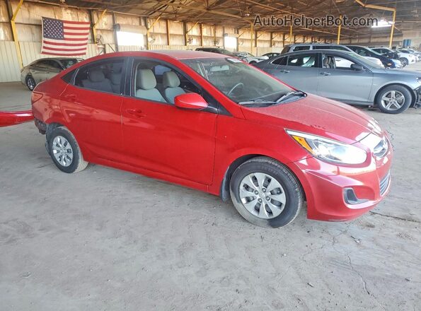 KMHCT4AE9GU085702 2016 HYUNDAI ACCENT Red Առջևի աջ