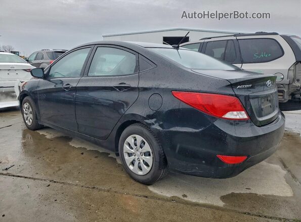 KMHCT4AEXGU071579 2016 HYUNDAI ACCENT Черный Задняя левая четверть
