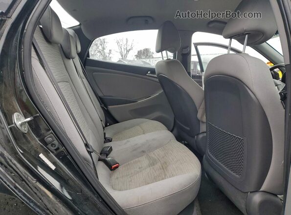 KMHCT4AEXGU071579 2016 HYUNDAI ACCENT Черный Вид задних сидений