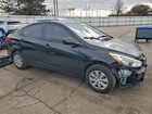 2016 Hyundai Accent Se Черный vin: KMHCT4AEXGU975075