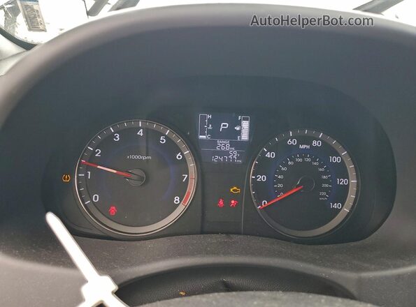 KMHCT4AEXGU975075 2016 HYUNDAI ACCENT Черный Вид щитка приборов